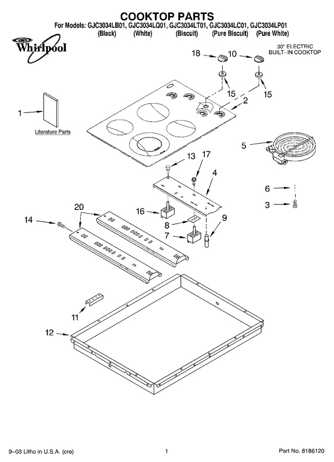 Diagram for GJC3034LB01