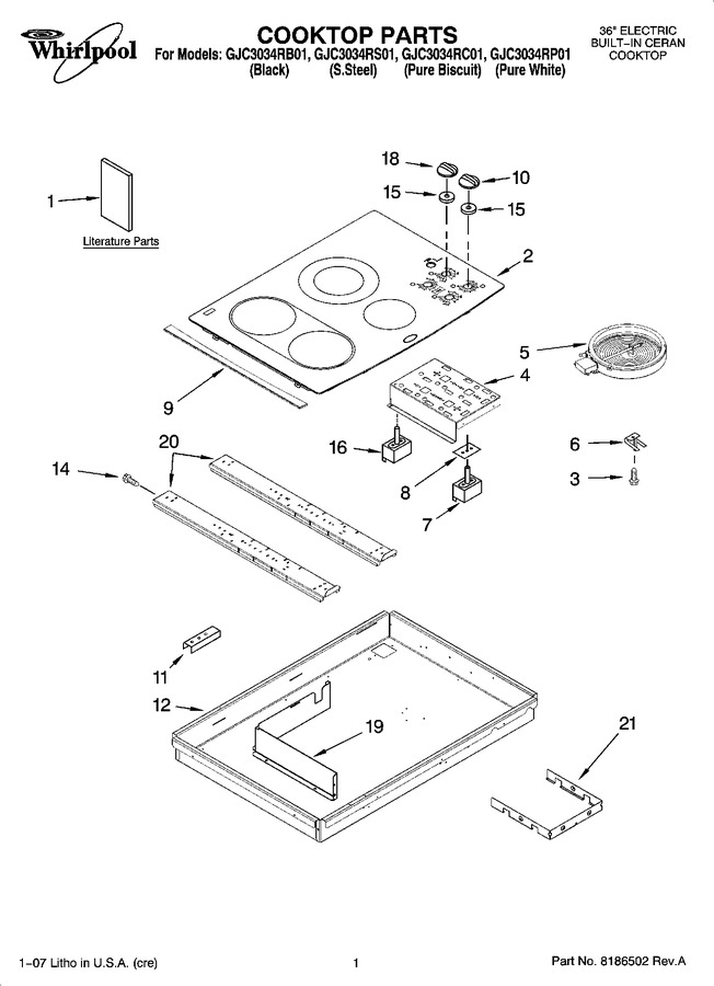 Diagram for GJC3034RS01
