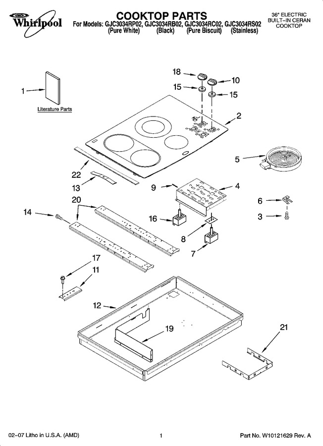 Diagram for GJC3034RC02