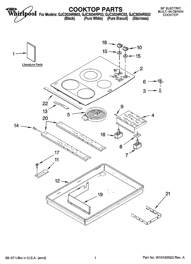Diagram for GJC3034RP03