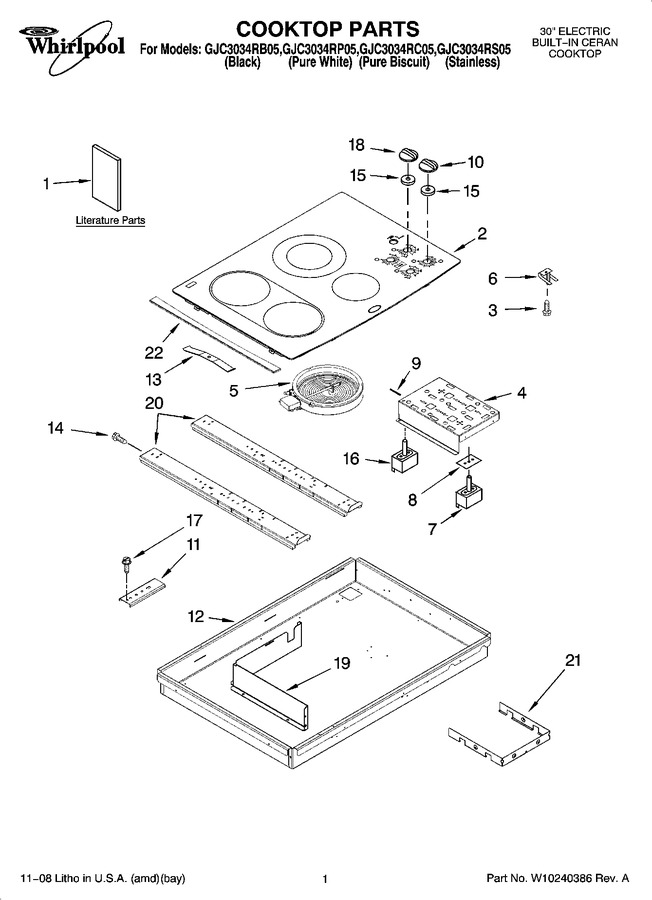 Diagram for GJC3034RB05