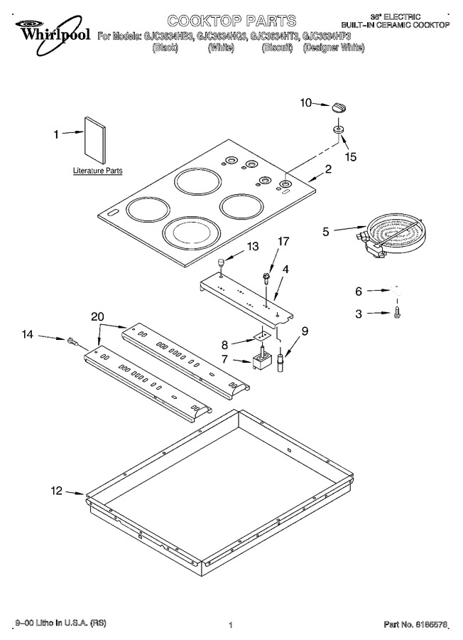 Diagram for GJC3634HQ3