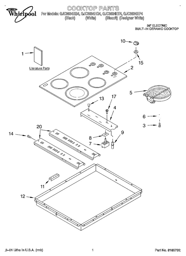 Diagram for GJC3634HB4