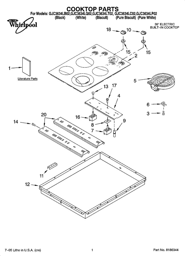 Diagram for GJC3634LQ02