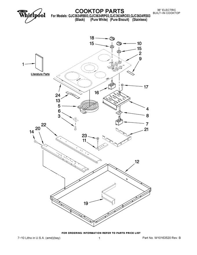 Diagram for GJC3634RC03