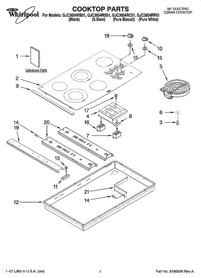 Diagram for GJC3654RB01