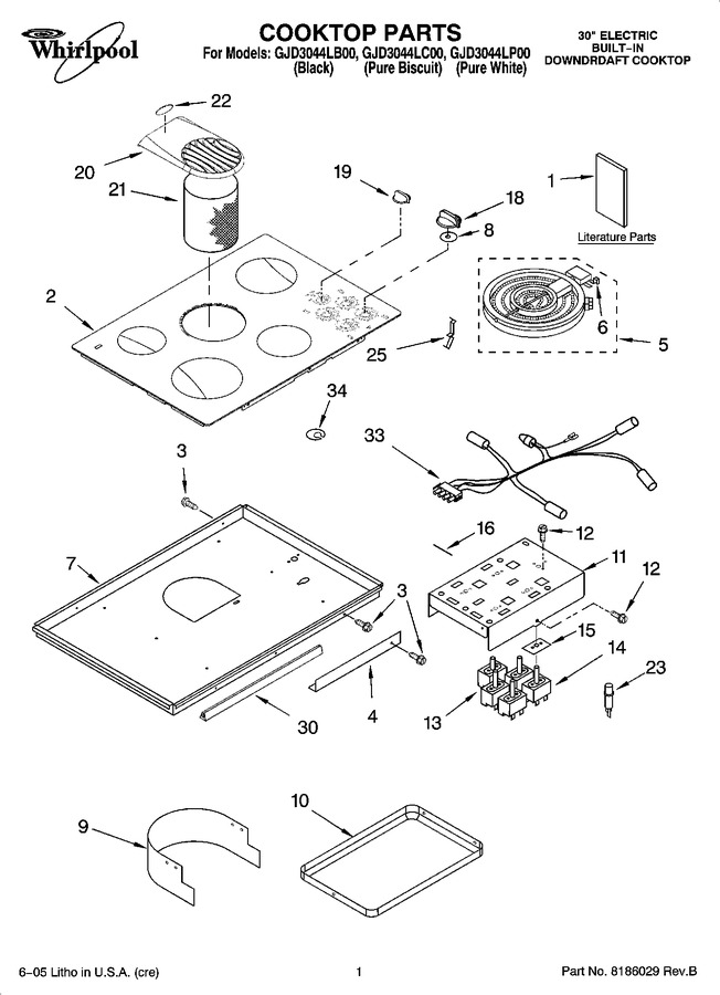 Diagram for GJD3044LB00