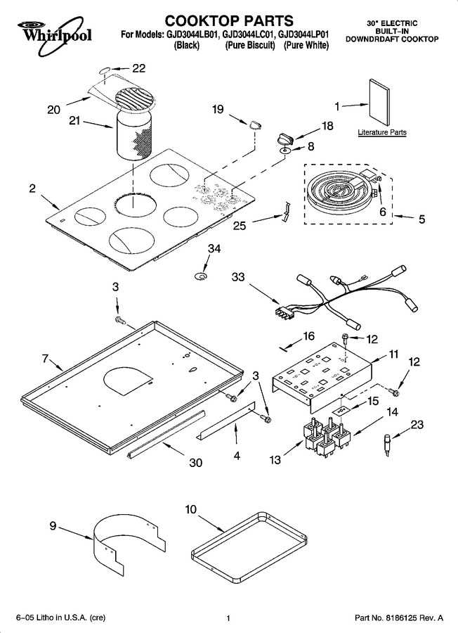 Diagram for GJD3044LC01