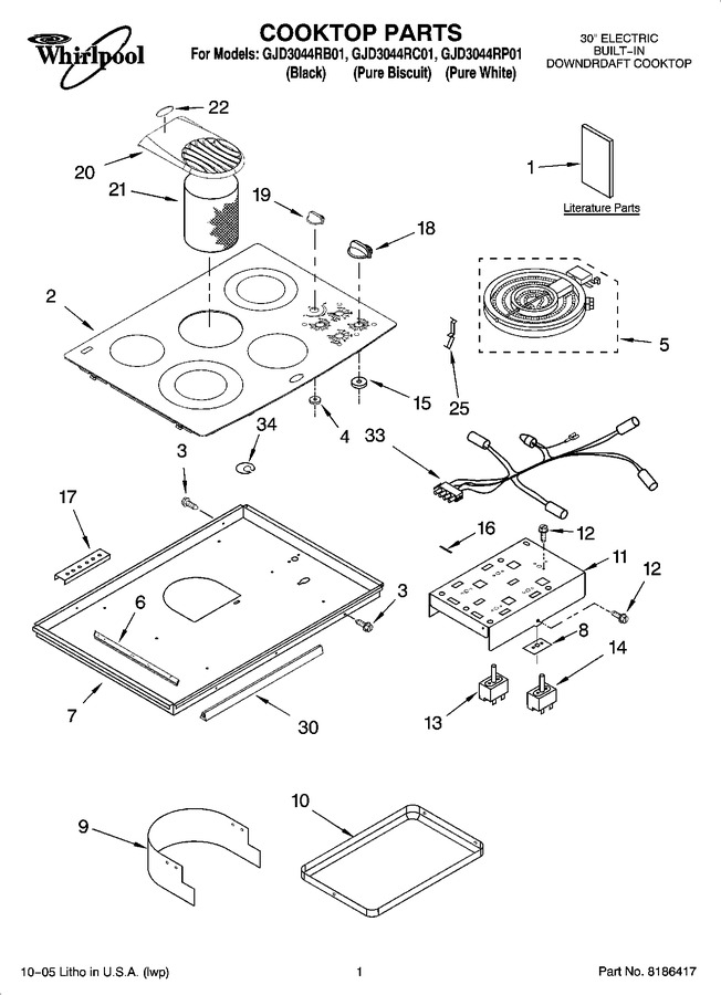 Diagram for GJD3044RC01