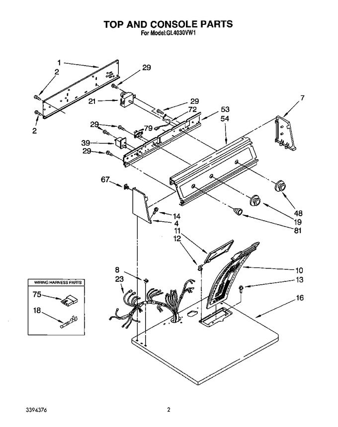 Diagram for GL4030VW1