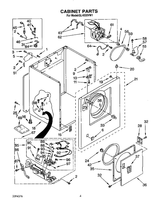 Diagram for GL4030VW1