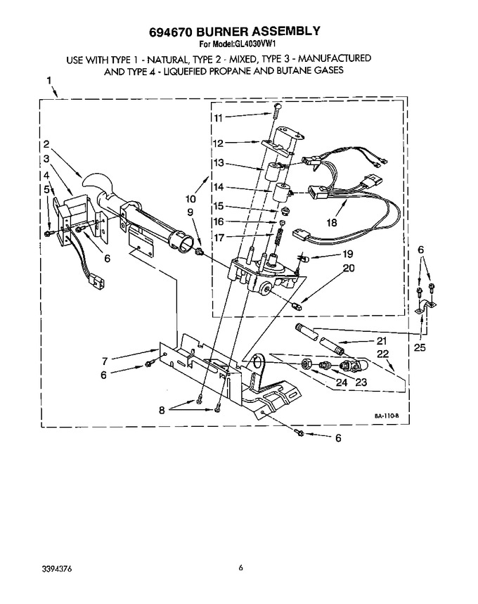 Diagram for GL4030VW1