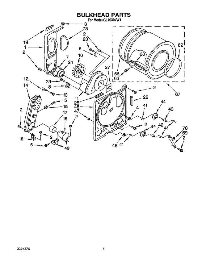 Diagram for GL4030VW1