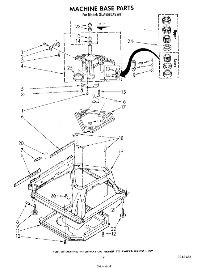 Diagram for GLA5580XSW0