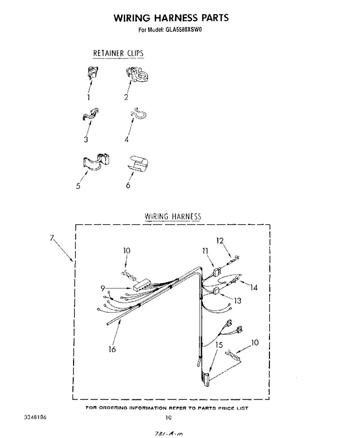 Diagram for GLA5580XSN0