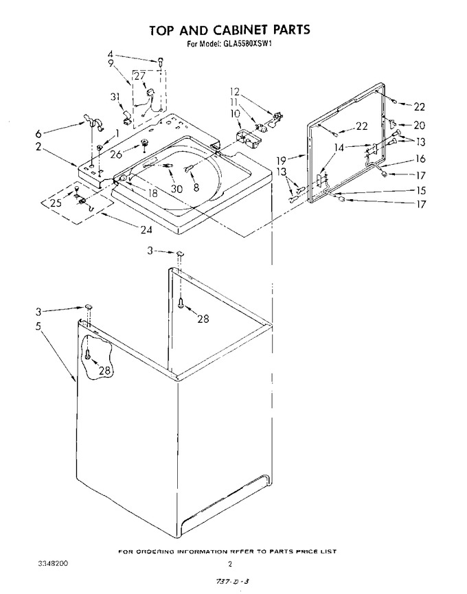 Diagram for GLA5580XSF1