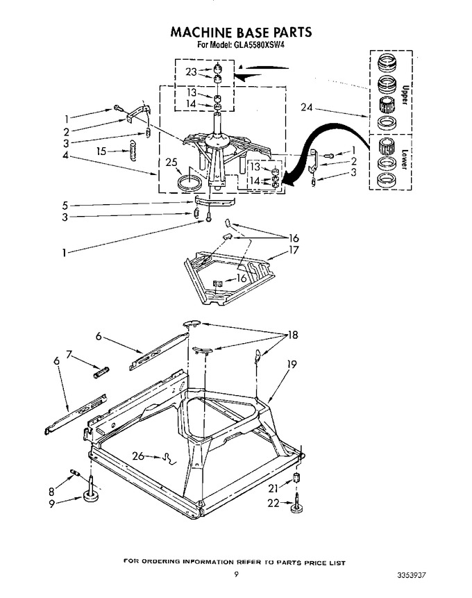 Diagram for GLA5580XSN4