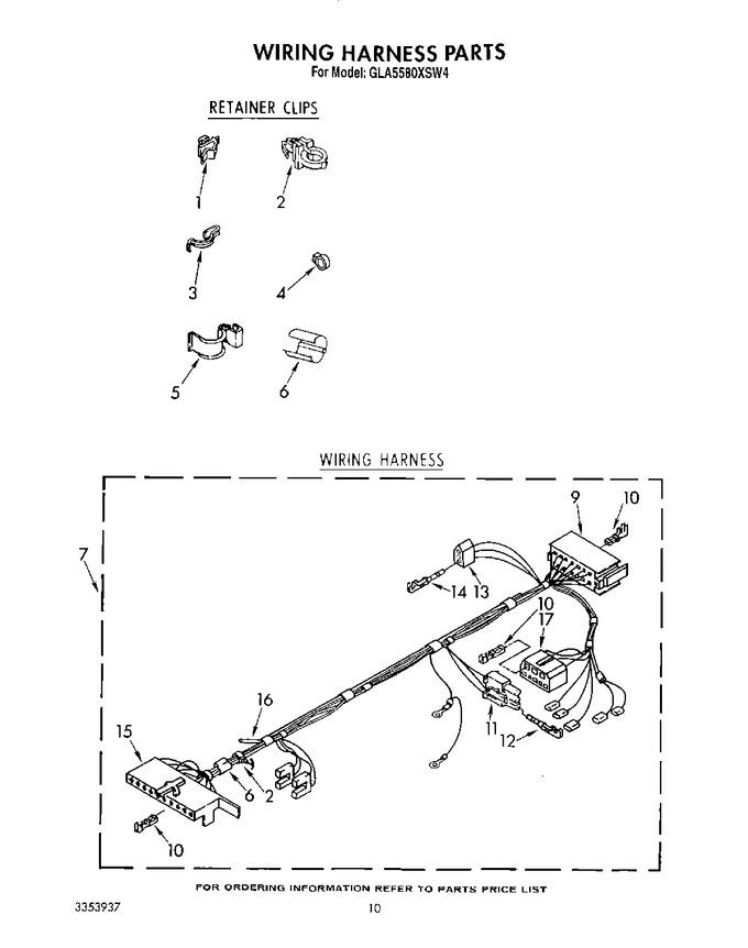Diagram for GLA5580XSG4
