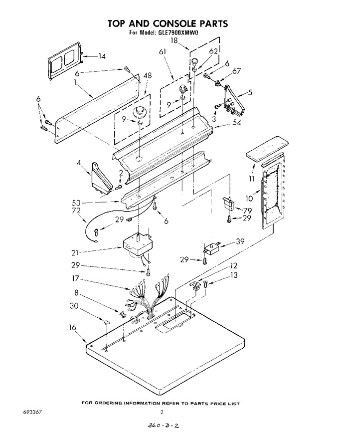 Diagram for GLE7900XMW0