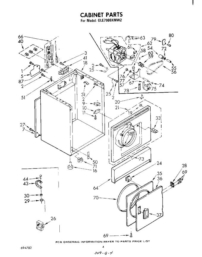 Diagram for GLE7900XMW2