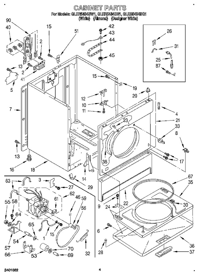 Diagram for GLER5434BN1