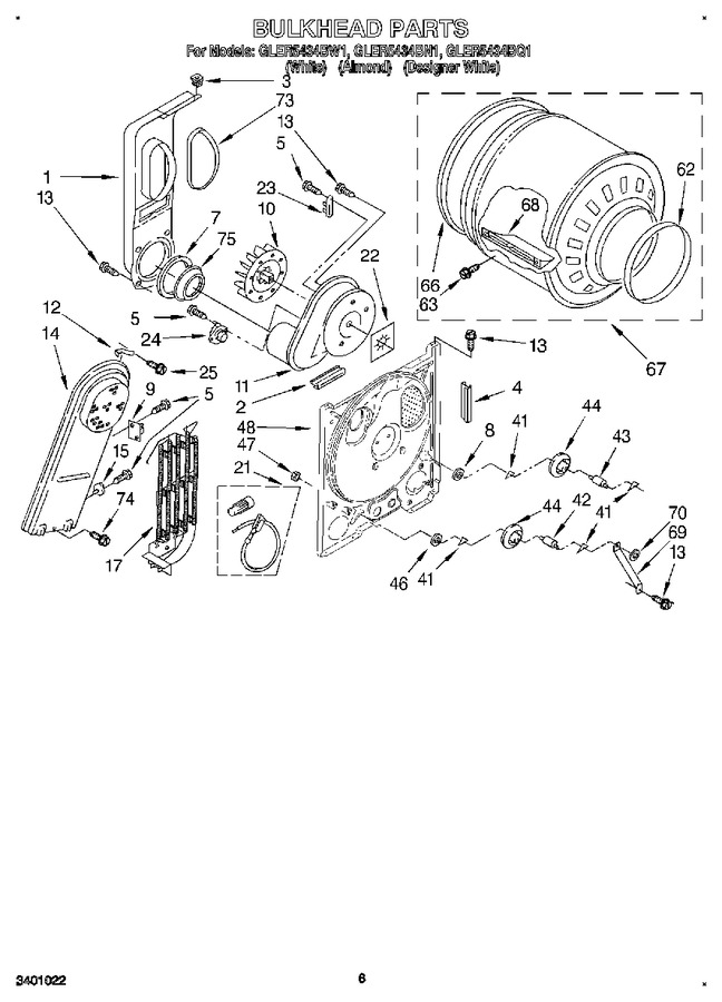 Diagram for GLER5434BN1