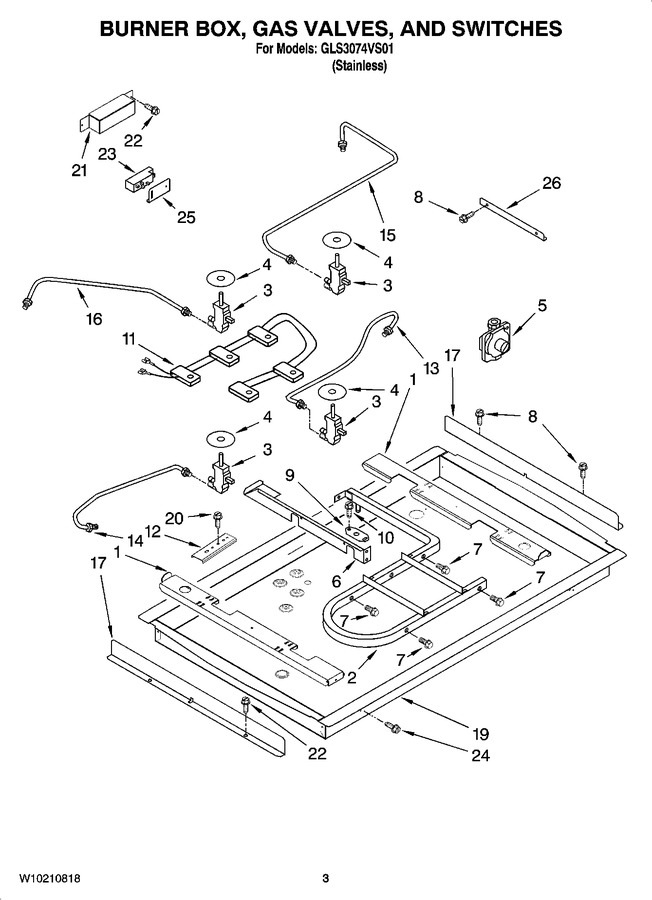 Diagram for GLS3074VS01