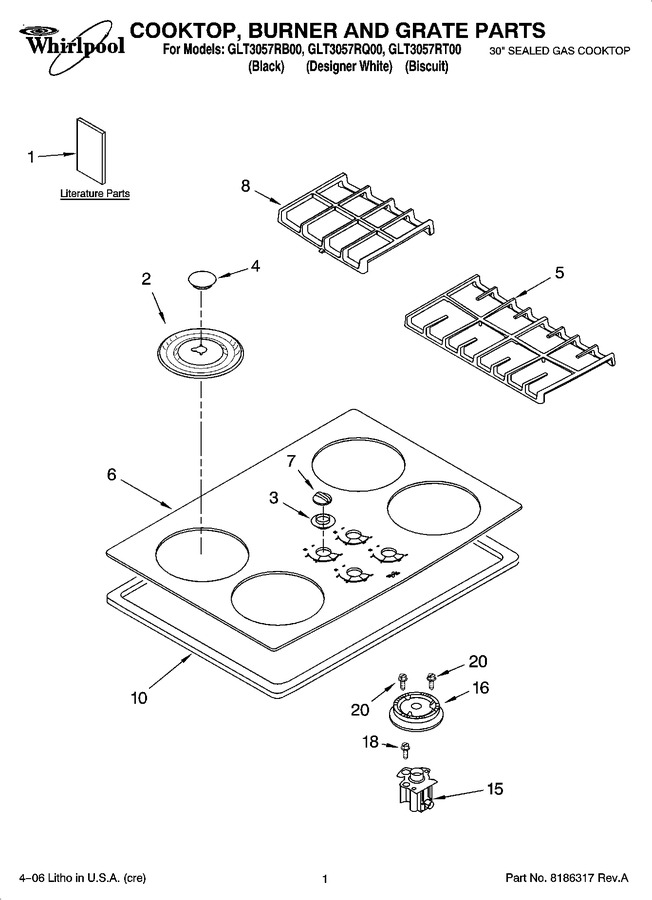 Diagram for GLT3057RT00