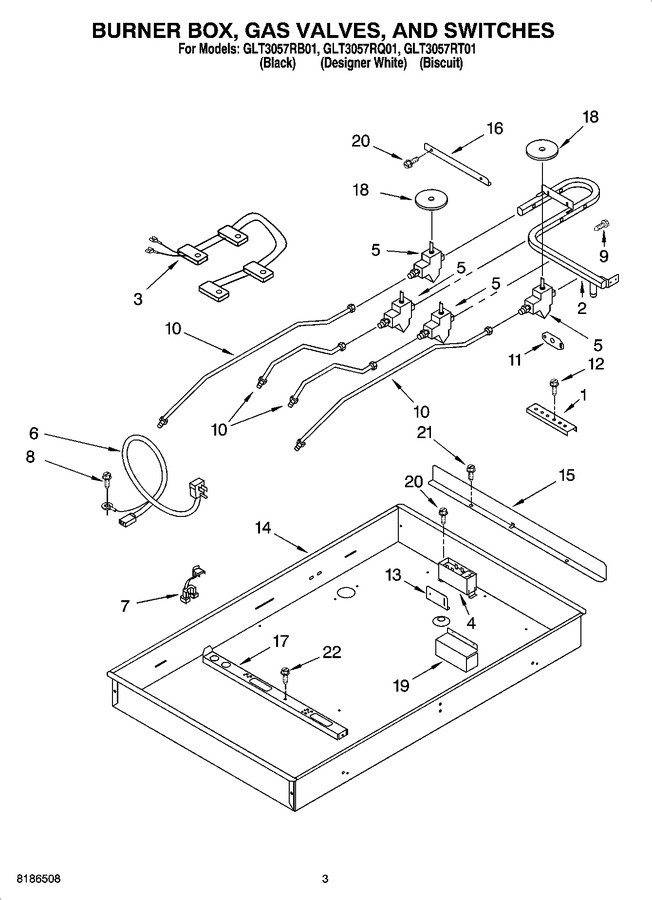 Diagram for GLT3057RB01