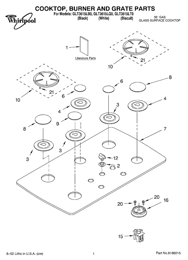 Diagram for GLT3615LB0