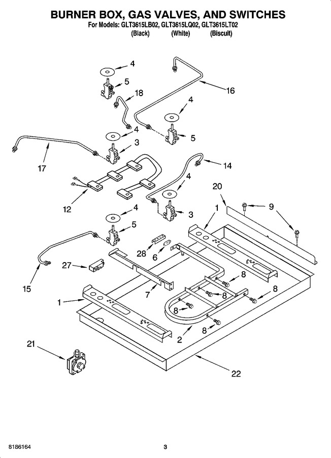 Diagram for GLT3615LB02