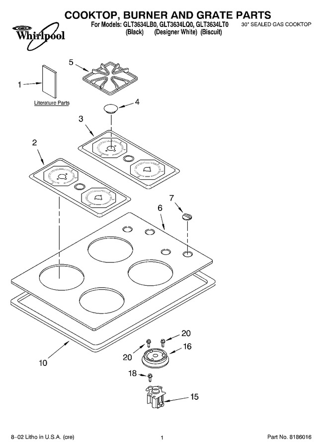 Diagram for GLT3634LQ0