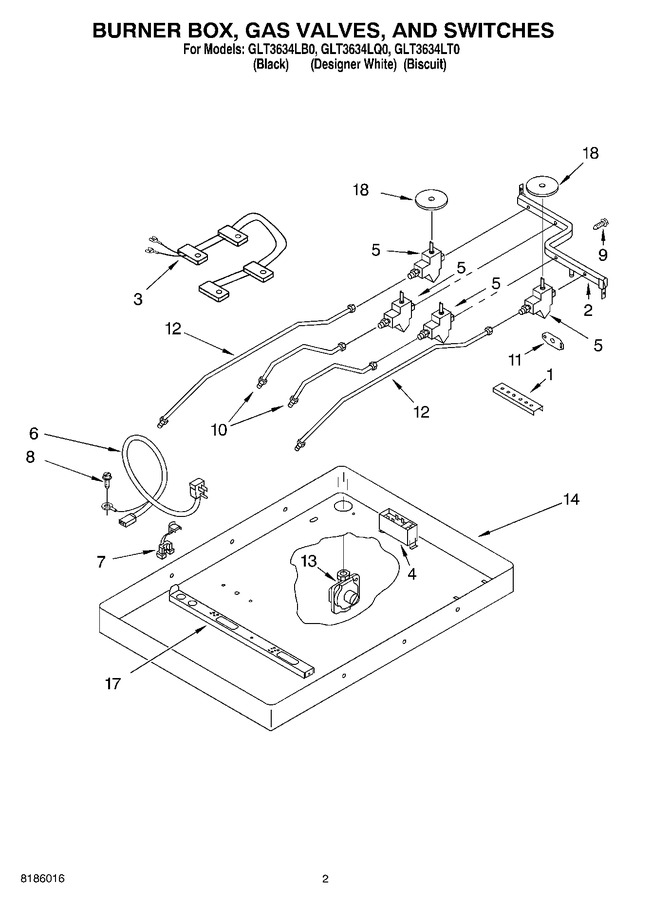 Diagram for GLT3634LQ0