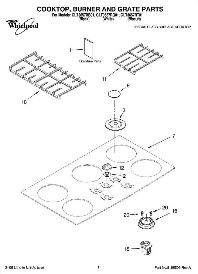 Diagram for GLT3657RT01