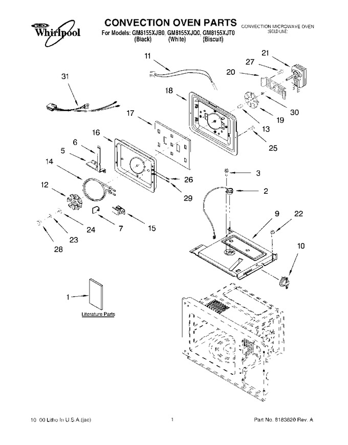 Diagram for GM8155XJB0