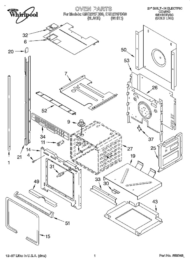 Diagram for GMC275PDQ0