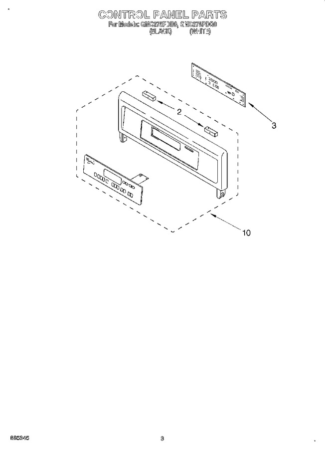 Diagram for GMC275PDQ0