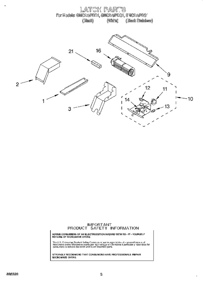Diagram for GMC275PDS1