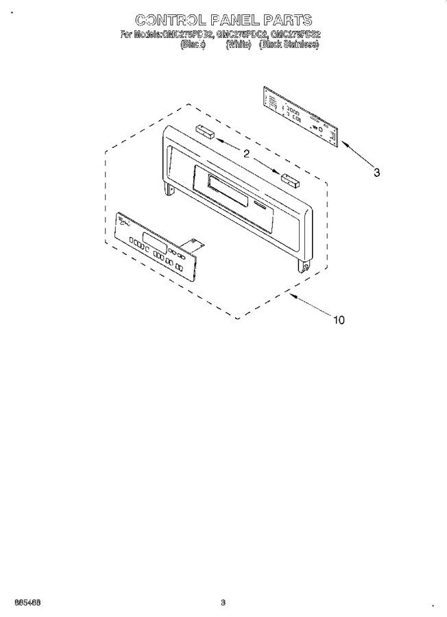 Diagram for GMC275PDQ2
