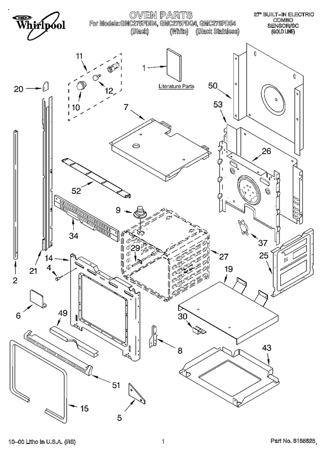Diagram for GMC275PDS4