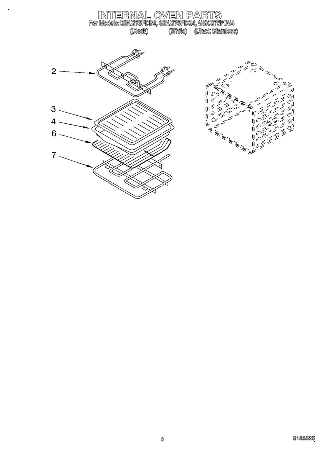 Diagram for GMC275PDS4