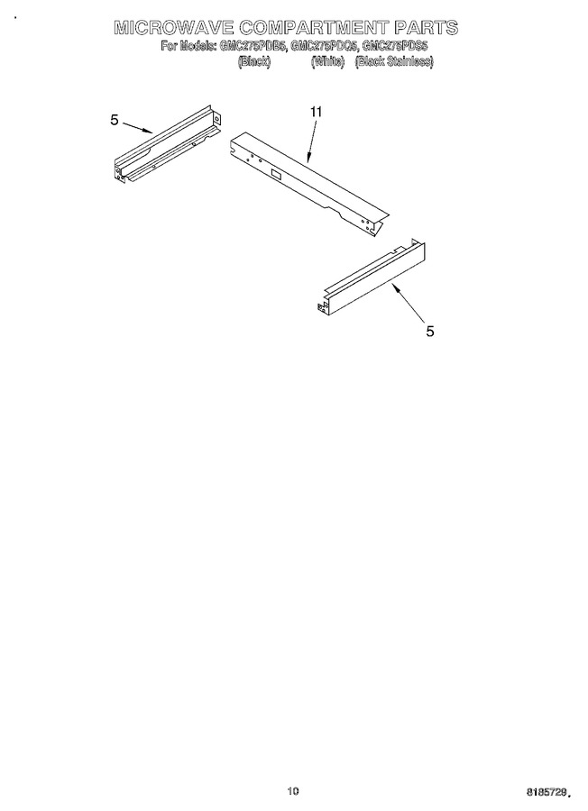 Diagram for GMC275PDQ5
