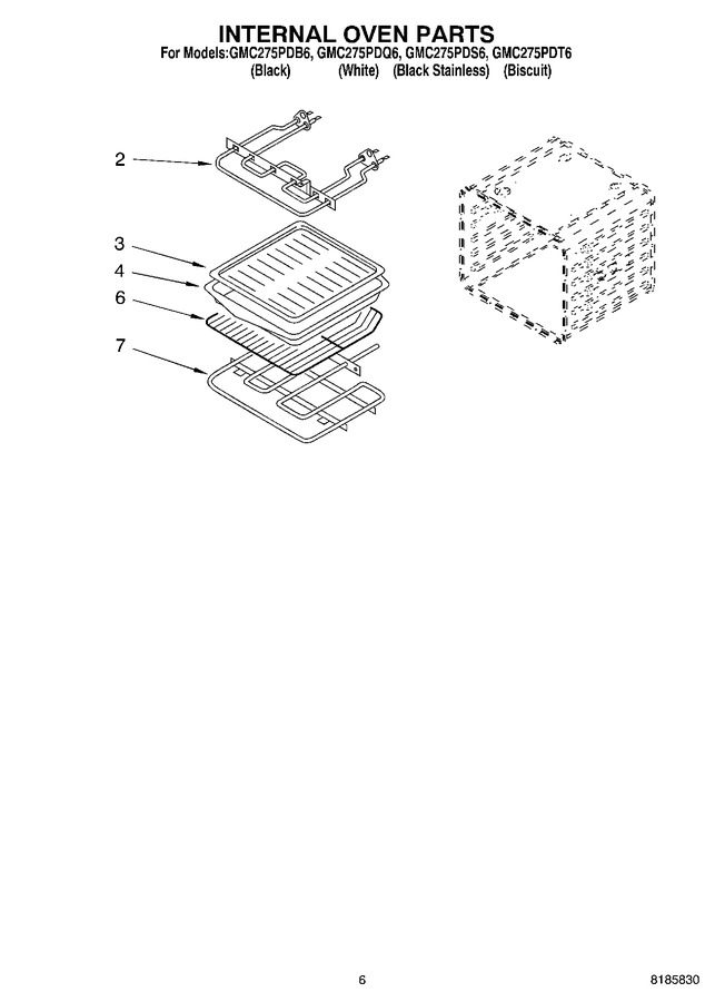 Diagram for GMC275PDS6