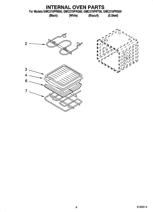 Diagram for GMC275PRS00