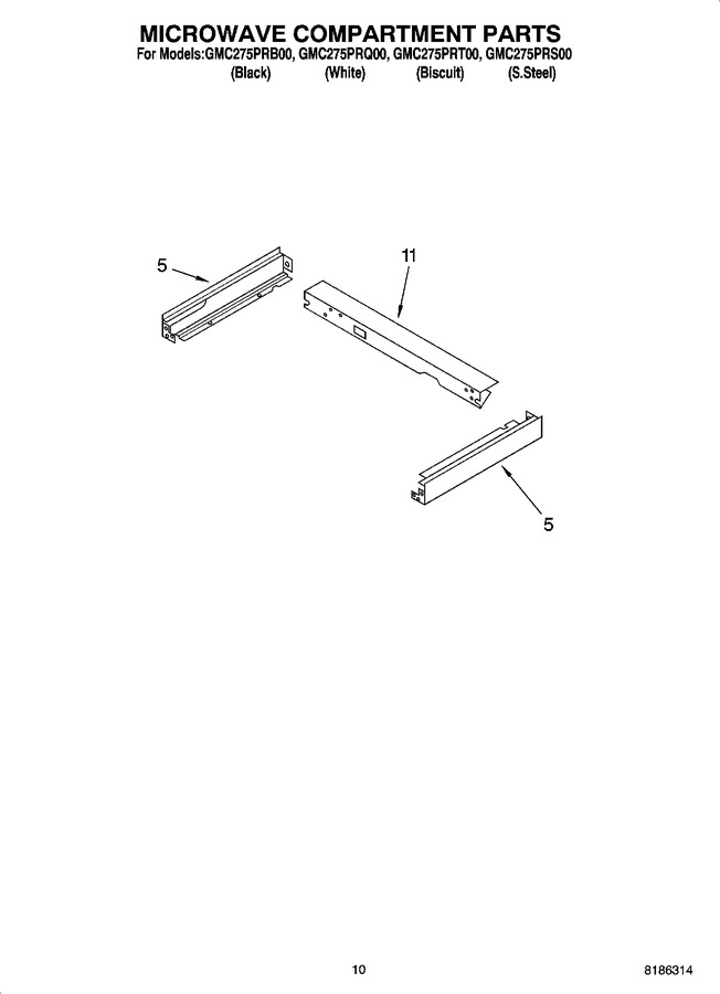 Diagram for GMC275PRS00