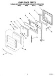 Diagram for 03 - Oven Door Parts