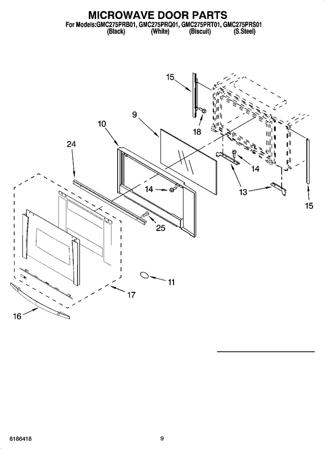 Diagram for GMC275PRB01