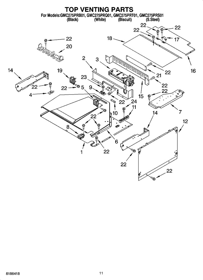Diagram for GMC275PRB01