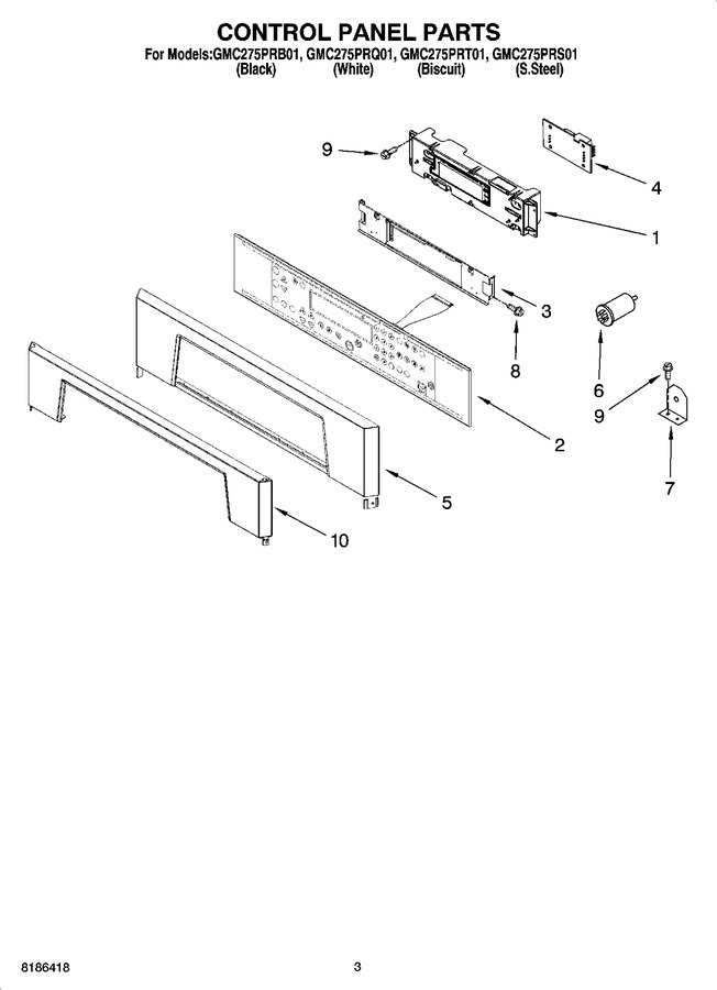 Diagram for GMC275PRB01