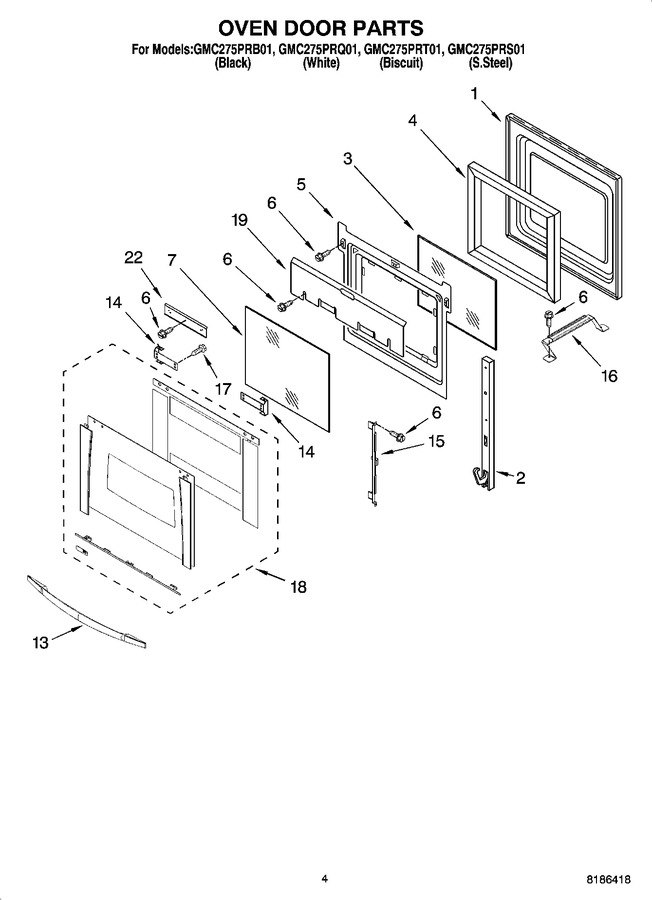 Diagram for GMC275PRB01